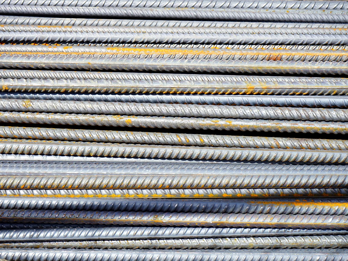 TMT steel bars